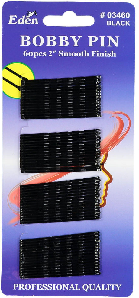 Eden Bobby Pins 60 Pack - 3460