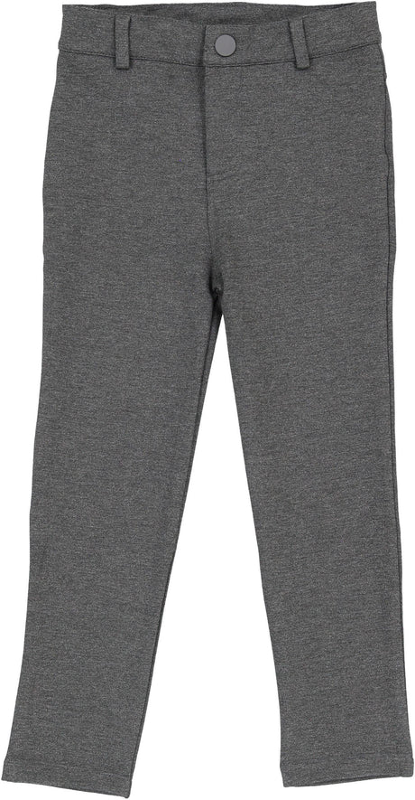 Lil Legs Basic Collection Boys Stretch Knit Dress Pants