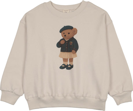 Analogie by Lil Legs Lil People Collection Girls Bear Sweatshirt - AF26S549