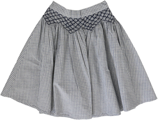 Dried Blue Plaid