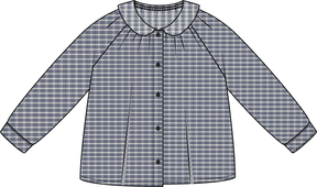 Dried Blue Plaid