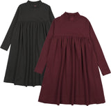 Analogie by Lil Legs Rugged Threads Collection Girls Mockneck Dress - AF26D228