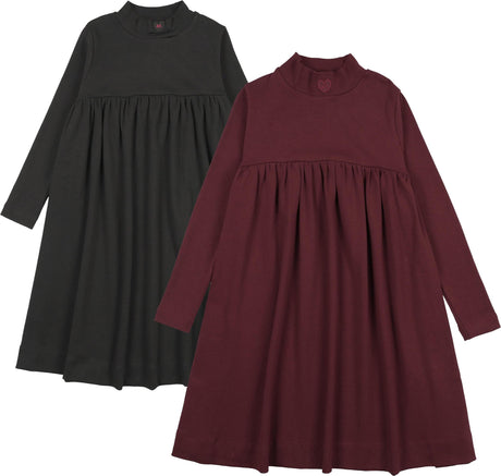 Analogie by Lil Legs Rugged Threads Collection Girls Mockneck Dress - AF26D228