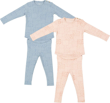 Bee & Dee Boys Girls Multi Floral Design Cotton Pajamas - FMFDL