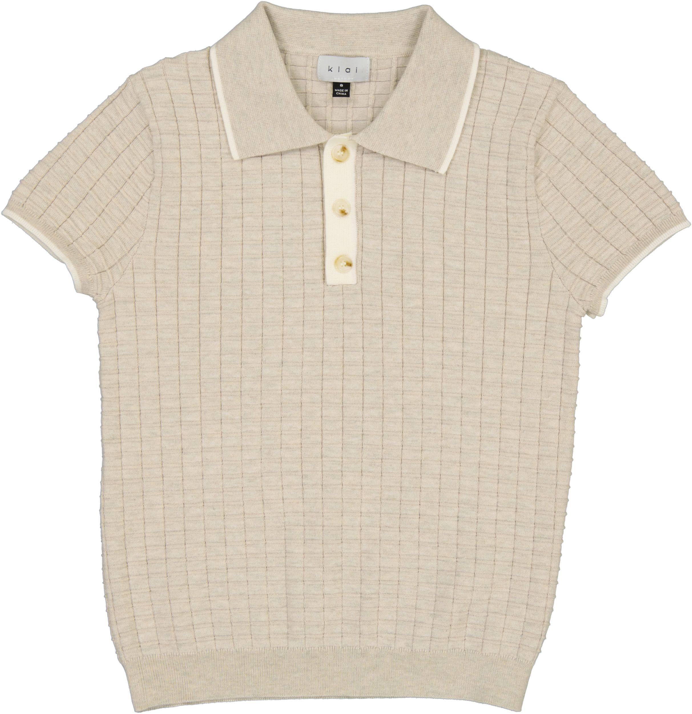Klai Boys Textured Grid Short Sleeve Sweater - G2942 – ShirtStop