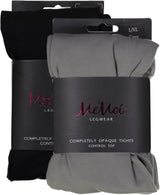 Memoi Womens Completely Opaque Control Top 80 Denier Tights - MO-336