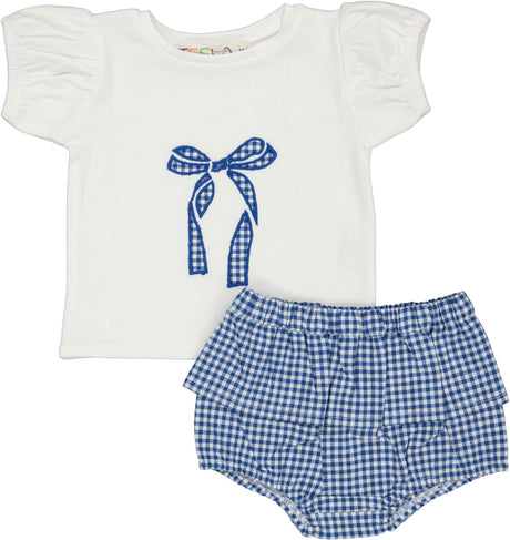 Teela Baby Girls Gingham Outfit - 22-046