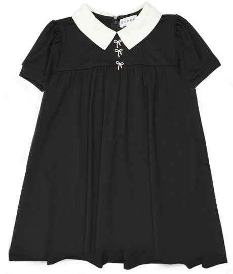 Bopop Girls Bow Short Sleeve "Maxi" Robe - TR236
