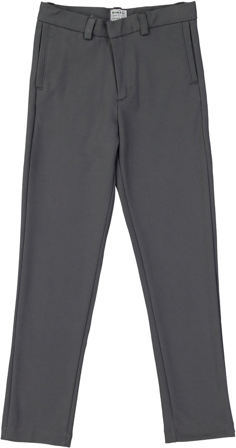 Mocha Noir Boys Stretch Dress Pants - ASCP304(H)/ASCP305