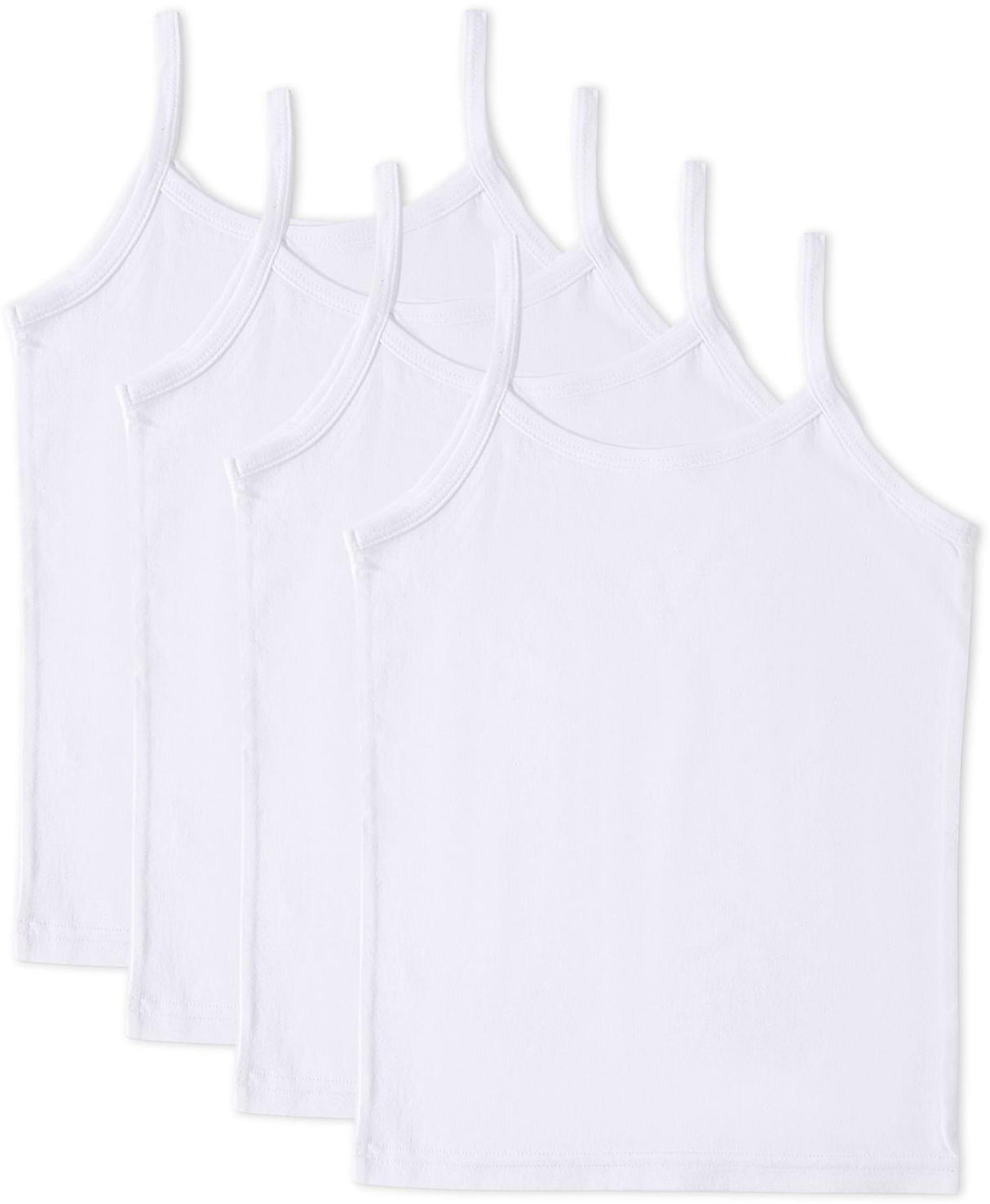 Spot On Basics by Memoi Girls Cami 4 Pack - SP-4800