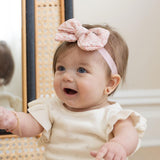 Arabelle Baby Girls Textured Floral Headband - 1030