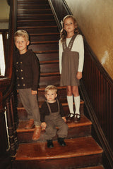 Charlotte & George Boys Tweed Overall - WB6CP7457E