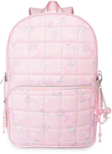 OMG Quilted Floral Backpack - BOW-SB448