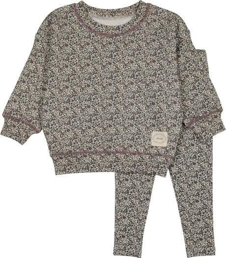 Vintage Purple Print