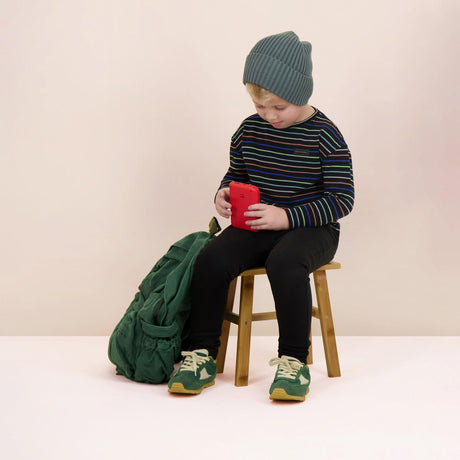 Lil Legs Wardrobe Staple Collection Boys Striped Long Sleeve T-shirt - BMST/PST/ST