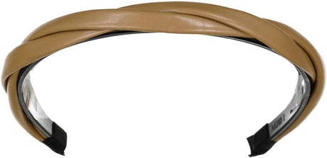 Keshet Girls Leather Braided Headband - HB2304