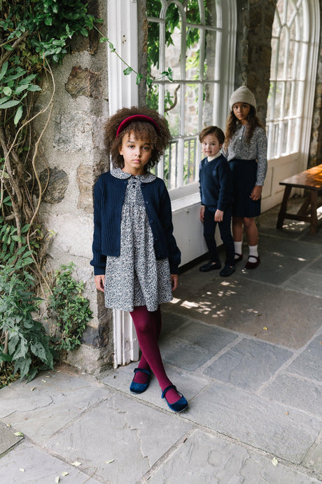 Analogie by Lil Legs Daisy Floral Collection Girls Dress - DDFD