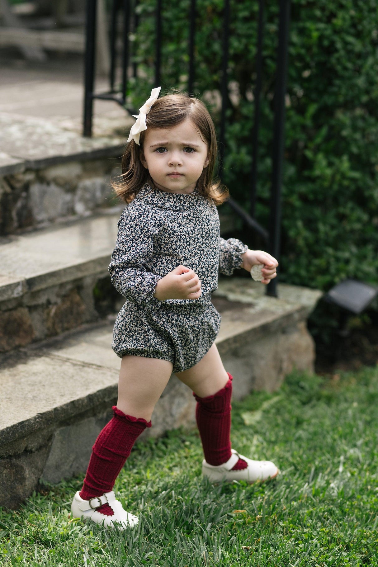 Analogie by Lil Legs Daisy Floral Collection Baby Girls Outfit - DDFTS