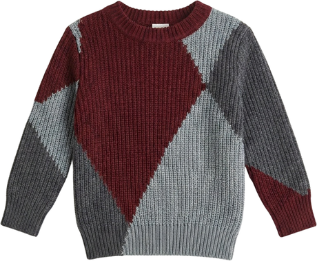 Burgundy/Charcoal Mix/Med Gray Mix
