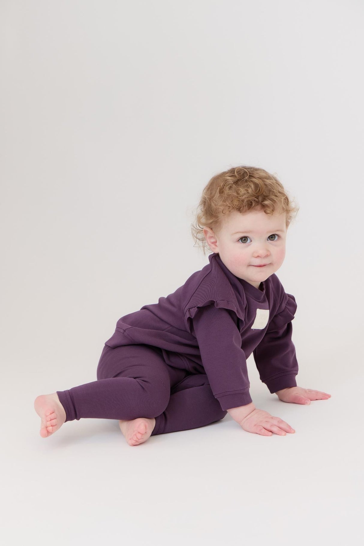 Crew Kids Baby Boys Girls Pocket Sweatshirt Outfit - AL3241