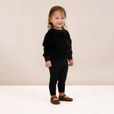Analogie by Lil Legs Velour Collection Baby Girls Sweatshirt Outfit - GVSST