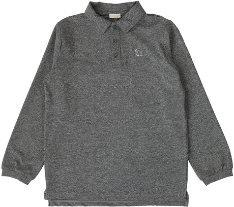 Lil Legs Wardrobe Staples Collection Boys Sports Long Sleeve Sports Polo Shirt - WSSPL