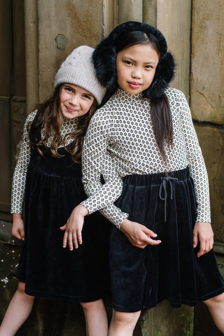 Analogie by Lil Legs Velour Collection Girls Jumper - VJ