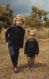 Jolie Capri Boys Velvet Blazer - WB6CY3150