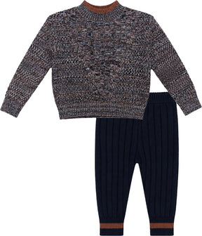 Cognac Mix/Navy