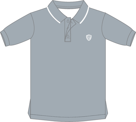 Lil Legs Wardrobe Staples Collection Boys Short Sleeve Logo Polo Shirt - WSLPS