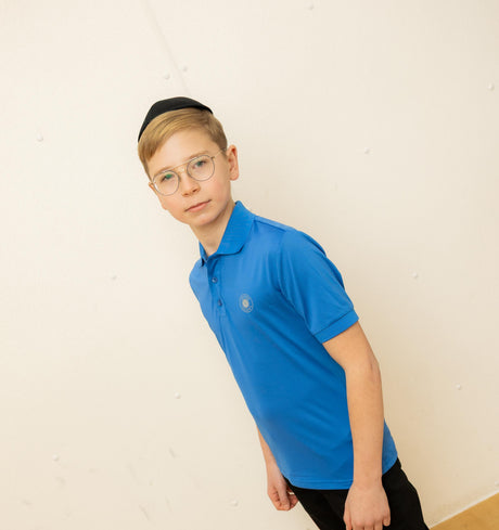 3 Buttons Boys Short Sleeve Polo Shirt - Classic Sport