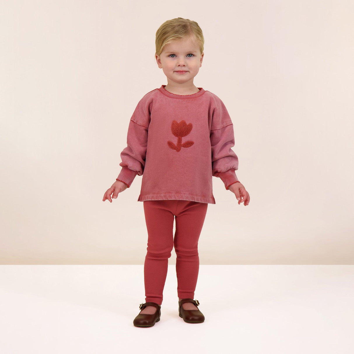 Analogie by Lil Legs Sherpa Collection Baby Girls Tulip Outfit - STS
