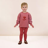 Analogie by Lil Legs Sherpa Collection Baby Girls Tulip Outfit - STS