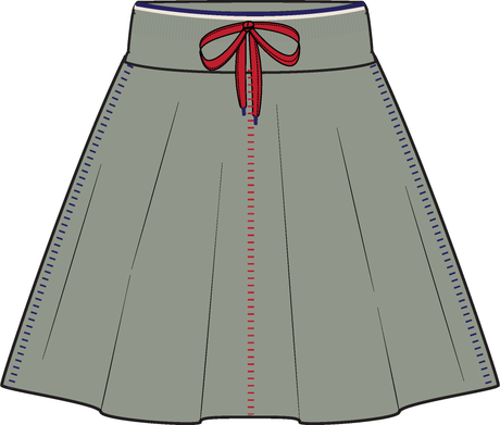 Analogie by Lil Legs Outer Field Collection Girls Skirt - OSKT