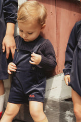 Jolie Capri Boys Velvet Overall - WB6CY3150O