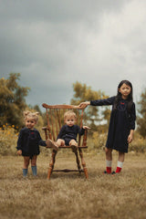 Jolie Capri Boys Velvet Overall - WB6CY3150O