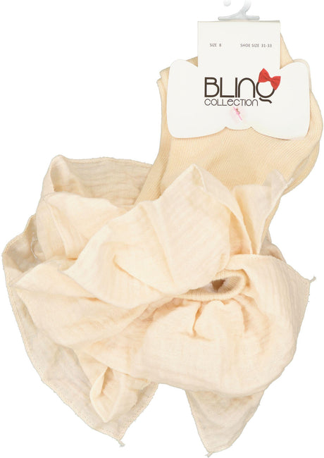 BlinQ Girls Muslin Ruffle Ankle Socks - 632