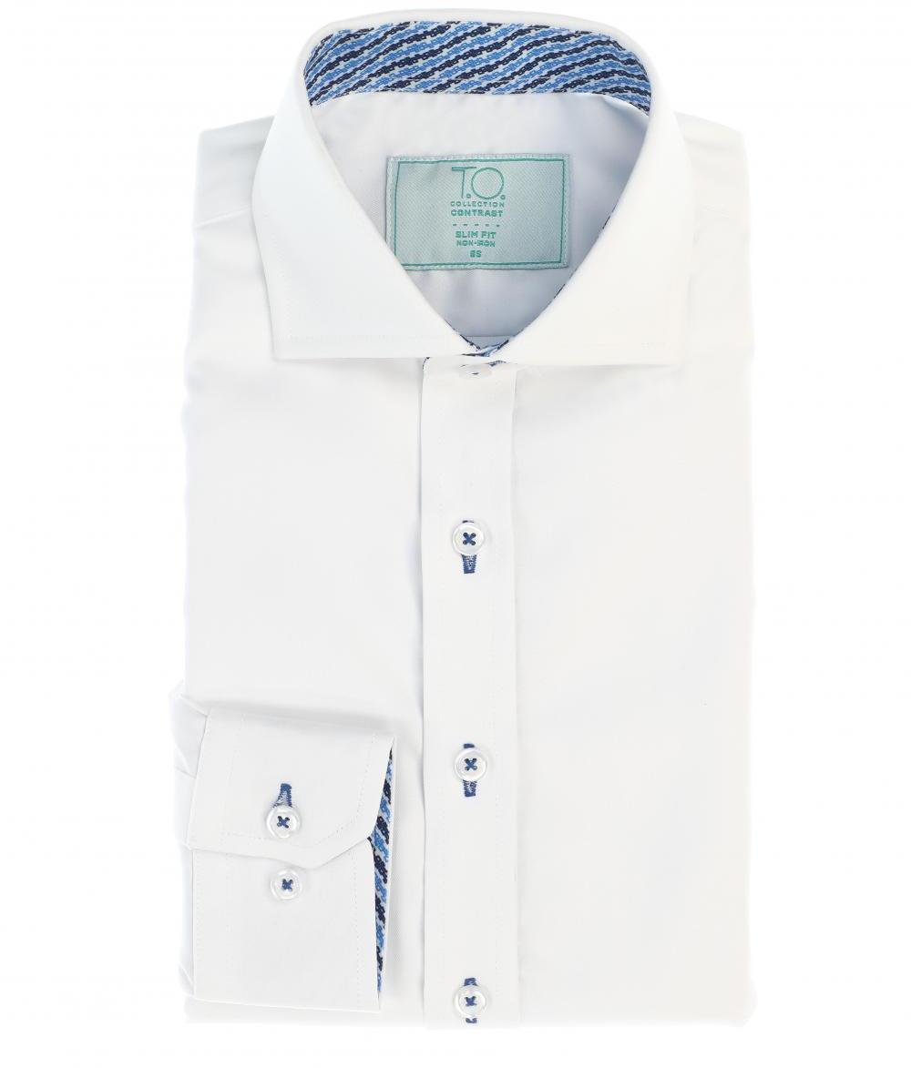 dress shirts and T.O. Collection Boys Long Sleeve Dress Shirt with Contrast Stitch – ShirtStop