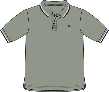 Analogie by Lil Legs Outer Field Collection Boys Short Sleeve Polo Shirt - OBSP