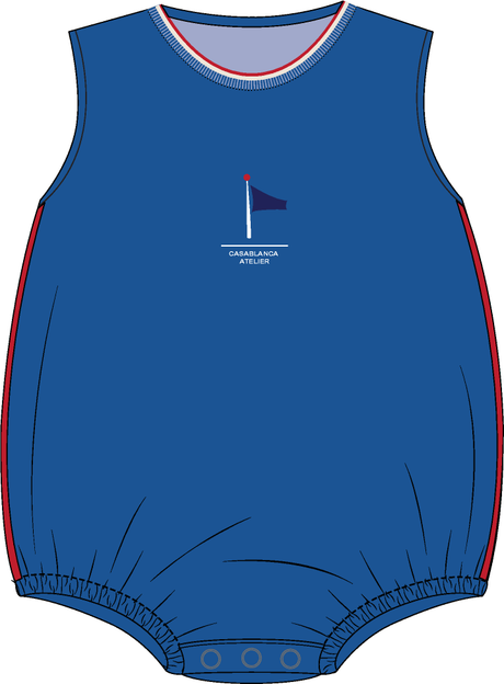 Analogie by Lil Legs Outer Field Collection Baby Boys Romper - OBR