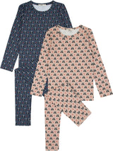 Noggi Boys Girls Panda Pattern Bamboo Cotton Pajamas - 215018