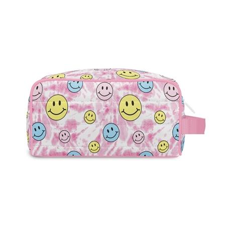 Top Trenz Tie Dye Smiley Cosmetic Bag - COS-SMILEY3