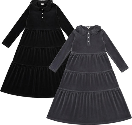 Bonjoy Girls Velour Robe - TW26023R