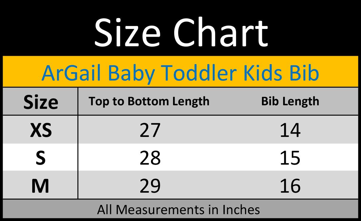 ArGail Baby Toddler Kids Foil Triangle Bib - BB14E