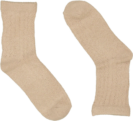 BlinQ Girls Diamond Pointelle Ankle Socks - 636