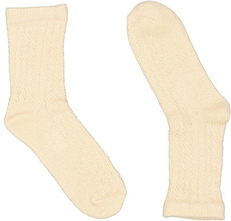 BlinQ Girls Diamond Pointelle Ankle Socks - 636