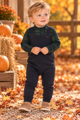 Ely's & Co Baby Boys Girls Scottish Overall Outfit - AW26-0064-0066-BO