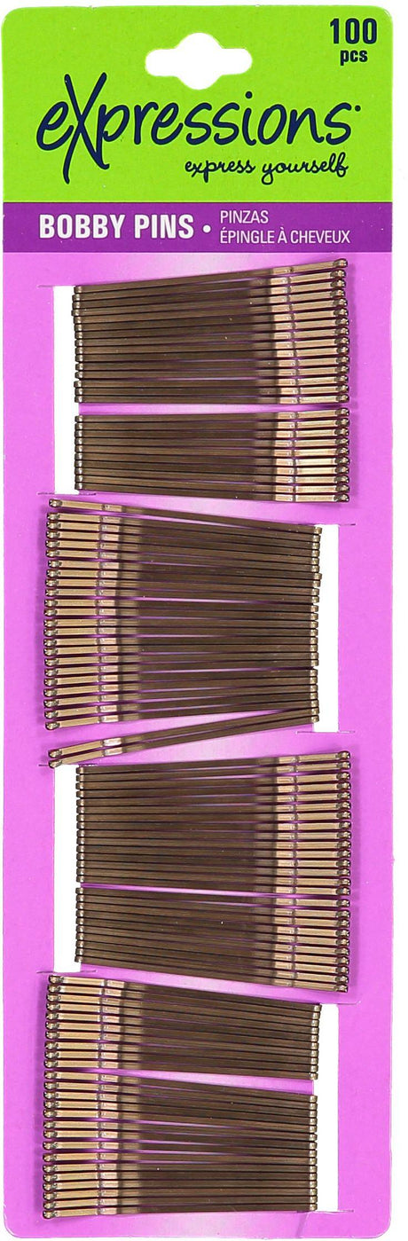 Expressions Bobby Pins 100 Pack - EXG50