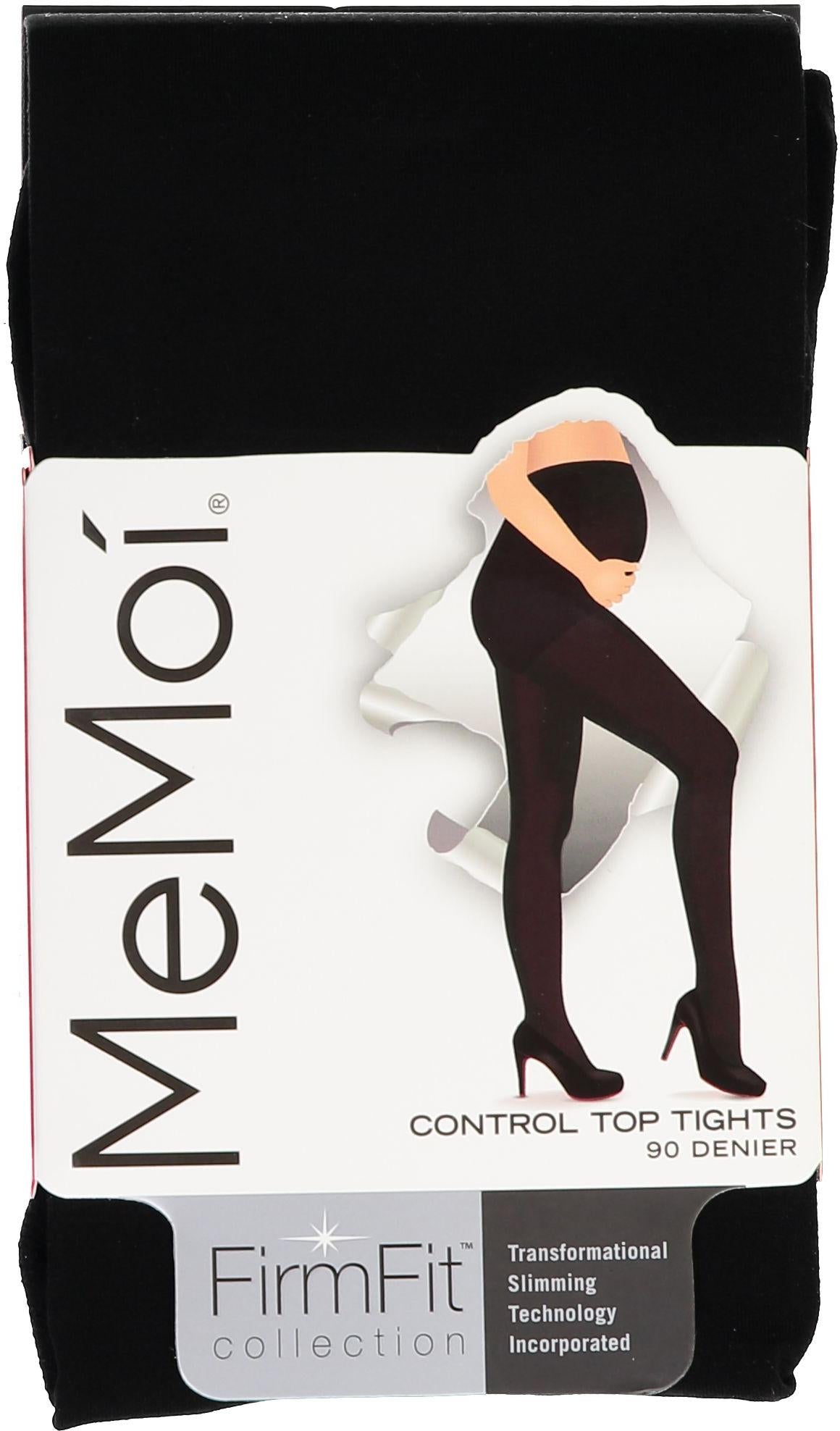 Memoi Womens Firm Fit Maternity 90 Denier Control Top Tights - MA-892