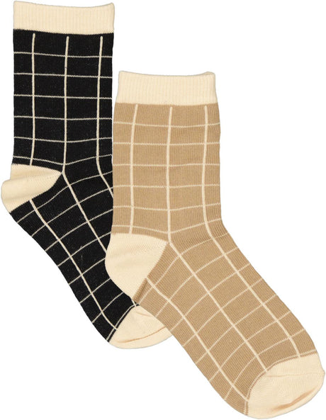 BlinQ Boys Windowpane Dress Socks - 637